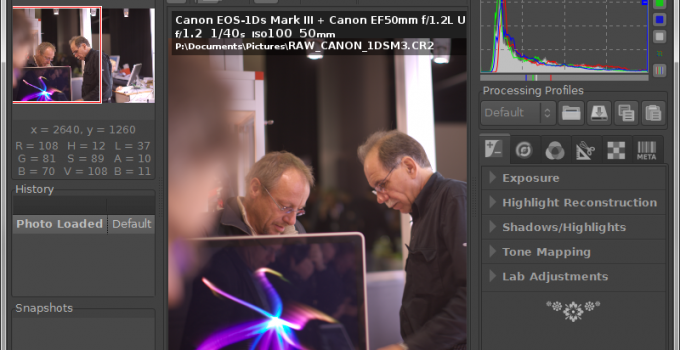 raw檔處理軟體下載 RawTherapee