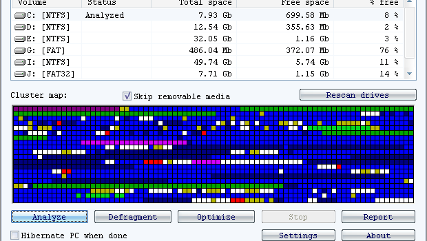 UltraDefrag 免安裝