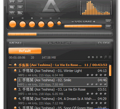 音樂播放軟體 aimp3 繁體中文版