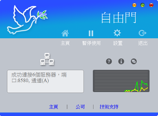 翻牆工具 自由門下載繁體中文專業版