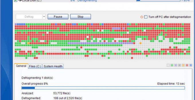 免費硬碟重組程式 AusLogics Disk Defrag