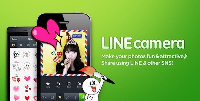 LINE camera 與Line的好友一起分享DIY的可愛照片