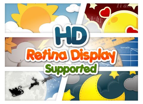 iPad天氣app 超可愛的天氣預報 Better Weather