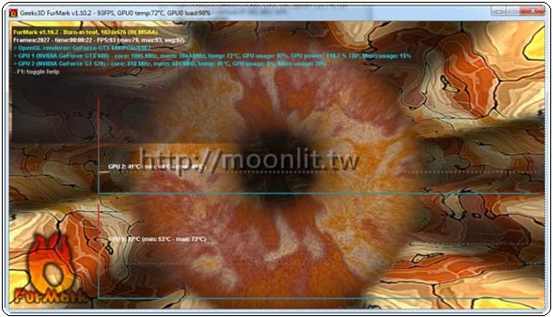 顯示卡燒機軟體 FurMark 1.10.2