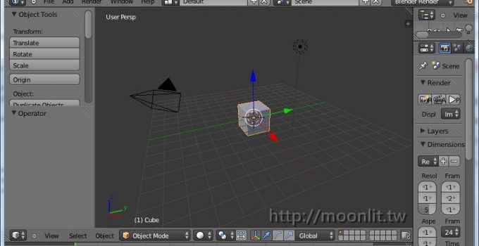 免費3d繪圖軟體 Blender