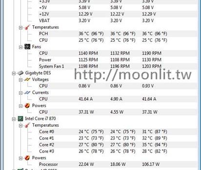 cpu溫度偵測軟體 HWMonitor 免安裝下載