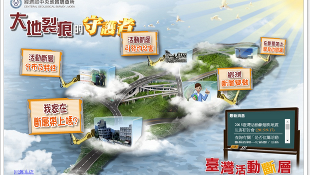 台灣斷層帶分布圖 | 台灣地震帶分析