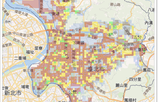 台北市土壤液化區查詢系統 | 台北市土壤液化分析調查表