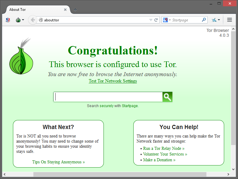 匿名瀏覽器 - Tor Browser 洋蔥瀏覽器下載
