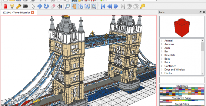 LeoCAD 樂高設計軟體