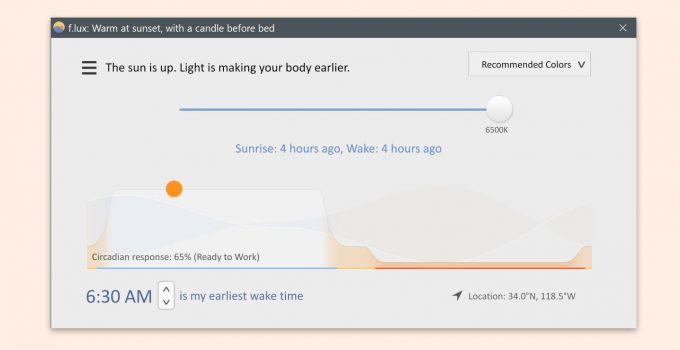 電腦螢幕藍光過濾器 flux 下載