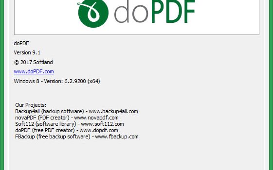 轉PDF檔軟體 doPDF用印表機輸出PDF