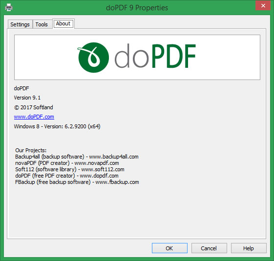 轉PDF檔軟體 doPDF用印表機輸出PDF