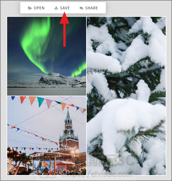 PhotoJoiner 線上照片組合工具 多張相片合併成一張